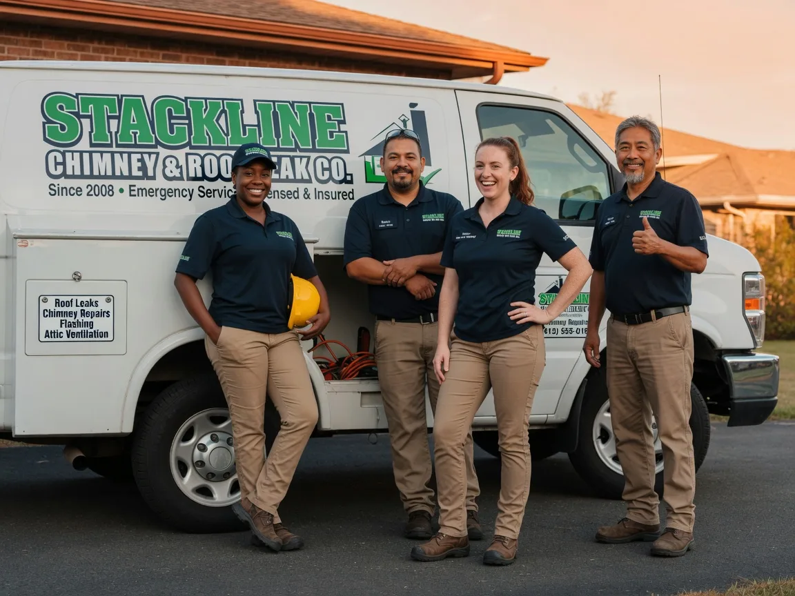 Chimney flashing repair company in Gilbertville, IA